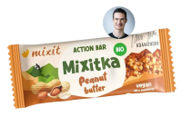 MIXIT Action BIO Mixitka Adama Ondry - Peanut Butter 34 g MIXIT Action BIO Mixitka Adama Ondry - Peanut Butter 34 g