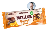 MIXIT Action BIO Mixitka Adama Ondry - Pomeranč a čokoláda 34 g MIXIT Action BIO Mixitka Adama Ondry - Pomeranč a čokoláda 34 g