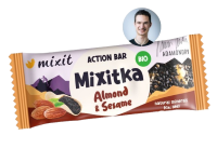 MIXIT Action BIO Mixitka Adama Ondry - Sezam a mandle 34 g MIXIT Action BIO Mixitka Adama Ondry - Sezam a mandle 34 g