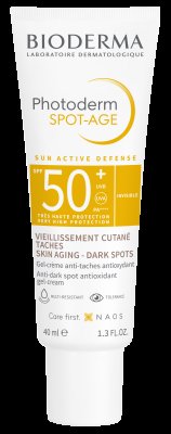 BIODERMA Photoderm SPOT-AGE SPF50+, gel-krém na redukci vrásek a pigmentových skvrn 40 ml BIODERMA Photoderm SPOT-AGE SPF50+, gel-krém na redukci vrásek a pigmentových skvrn 40 ml