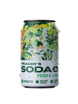 PRAGER'S Soda Yuzu&Lime 330 ml