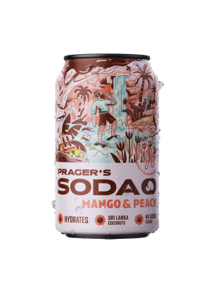 PRAGER'S Soda Mango&Peach 330 ml