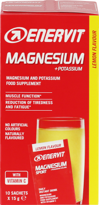 ENERVIT Magnesium Sport citron 10 x 15 g ENERVIT Magnesium Sport citron 10 x 15 g