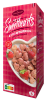 NORDCRUNCH Sweethearts Cereální srdíčka s jahodami 150 g