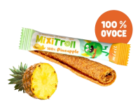 MIXIT Ovocná rolka MixiTroll – 100 % Ananas 20 g MIXIT Ovocná rolka MixiTroll – 100 % Ananas 20 g