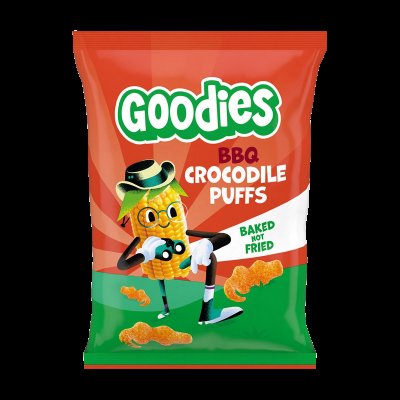 GOODIES křupky BBQ krokodýli 30 g