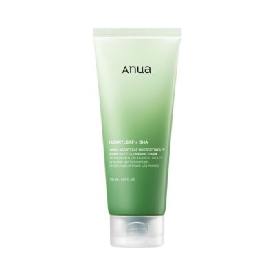 ANUA Heartleaf Quercetinol Pore Deep Cleansing Foam - Hloubkově čisticí pěna na obličej 150 ml ANUA Heartleaf Quercetinol Pore Deep Cleansing Foam - Hloubkově čisticí pěna na obličej 150 ml