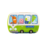 CURAPROX Travel set KIDS zelený
