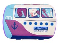 CURAPROX Travel set KIDS fialový