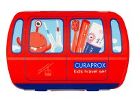 CURAPROX Travel set KIDS červený