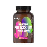 DAILY Bioactive Potassium + Magnesium 90 kapslí DAILY Bioactive Potassium + Magnesium 90 kapslí