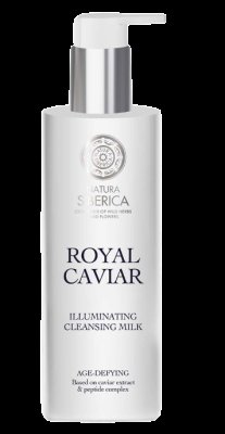 NATURA SIBERICA Royal Caviar Rozjasňující čistící pleťové mléko 200 ml