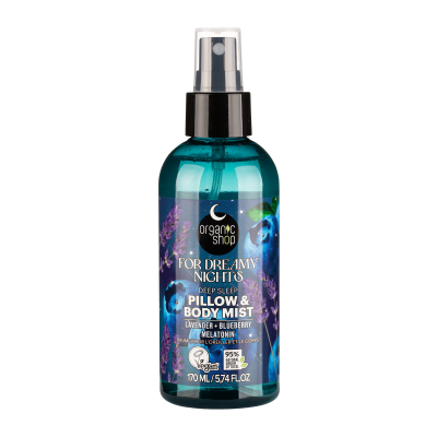 ORGANIC SHOP Sleeping Mlha na polštář a tělo For Dreamy Nights 170 ml