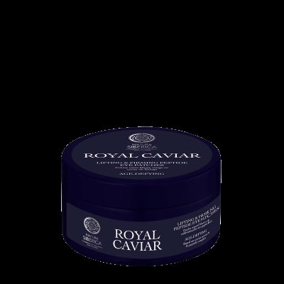 NATURA SIBERICA Royal Caviar, Liftingové a zpevňující peptidové polštářky pod oči 60 ks