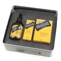PRORASO Klasická dárková sada přípravků na plnovous 3 ks