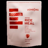 VOXBERG Protein Rice Meal Jahoda & Chia 600 g VOXBERG Protein Rice Meal Jahoda & Chia 600 g
