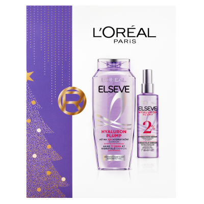 L'ORÉAL PARIS ELSEVE Hyaluron Plump set Vánoční balíček 2025 2 ks