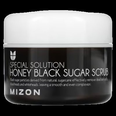 MIZON Čistící peeling s černým cukrem a medem Honey Black Sugar Scrub 90 g