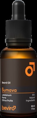 BEVIRO Vyživující olej na vousy s vůní Šumavy 30 ml