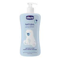 CHICCO Tělové mléko Natural Sensation s bambuckým máslem a vitaminem E, 0m+, 500 ml