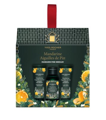 YVES ROCHER Dárková sada Mandarinka a jehličí 3 ks