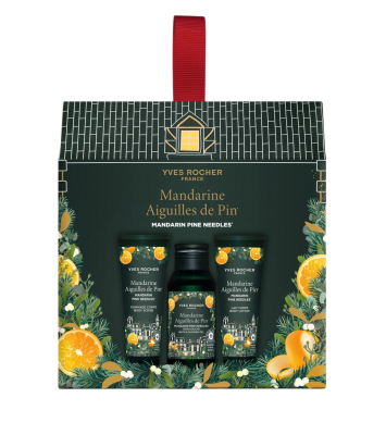 YVES ROCHER Dárková sada Mandarinka a jehličí 3 ks