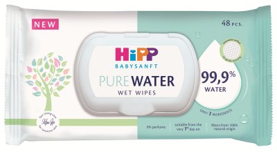 HIPP Babysanft Čistící vlhčené ubrousky Soft & Pur 48 ks