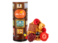 MIXIT Narozeninový mix - granola, sušenky, ovoce a ořechy 570 g MIXIT Narozeninový mix - granola, sušenky, ovoce a ořechy 570 g