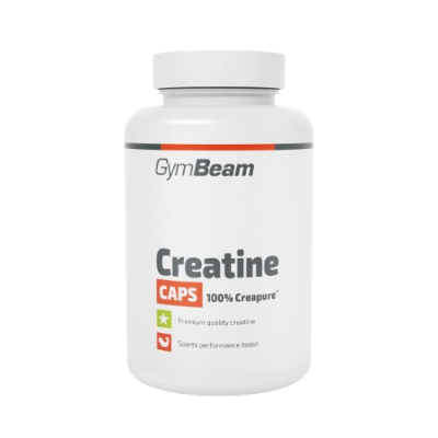 GYMBEAM Kreatin CAPS - 100 % Creapure 120 kapslí