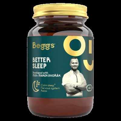 BEGGS Better Sleep developed with Marek Dvořák 60 kapslí