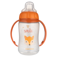 CANPOL BABIES Hrneček tréningový s úchyty Cute Animals oranžová liška CANPOL BABIES Hrneček tréningový s úchyty Cute Animals oranžová liška