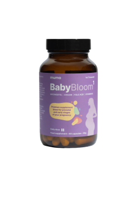 MUMO BabyBloom 1 - pro 1. trimestr těhotenství a jeho plánování 60 kapslí