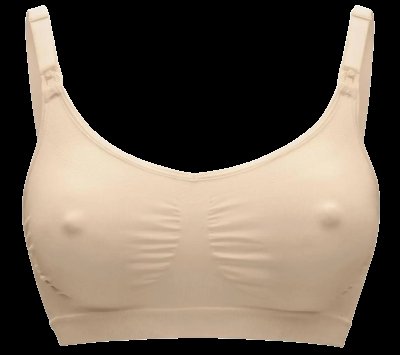 MEDELA Podprsenka těhotenská a kojicí Keep Cool™, béžová XXL