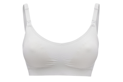 MEDELA Podprsenka těhotenská a kojicí ultra Keep Cool™, bílá XXL