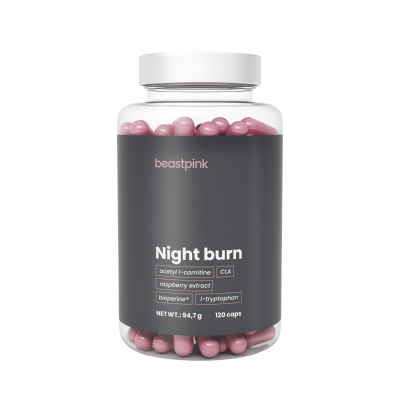 BEASTPINK Night Burn - BeastPink 120 kapslí