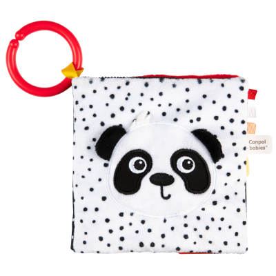 CANPOL BABIES Knížka senzorická MINI BabiesBoo