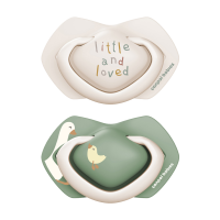 CANPOL BABIES Dudlík silikonový symetrický Light touch Goose 6-18m, 2 ks CANPOL BABIES Dudlík silikonový symetrický Light touch Goose 6-18m, 2 ks