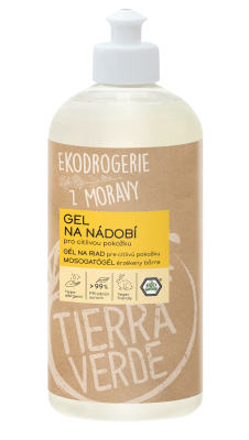 TIERRA VERDE Gel na nádobí pro citlivou pokožku 500 ml
