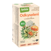 APOTHEKE BIO čaj Na odkyselení s měsíčkem 20 x 1.5 g