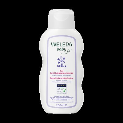 WELEDA 3v1 DERMA Hydratační mléko 200 ml