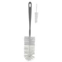 BABYONO Kartáče na láhve šedé 2 ks