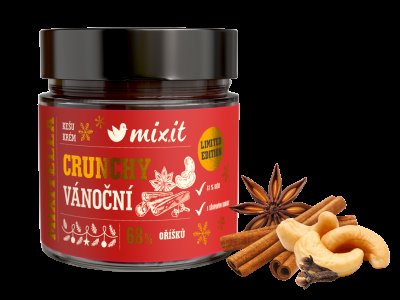 MIXIT Mixitella Crunchy Premium – Vánoční 220 g