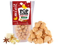 MIXIT popcorn – Bílá čokoláda a perníkové koření 60 g MIXIT popcorn – Bílá čokoláda a perníkové koření 60 g