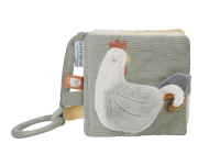 LITTLE DUTCH Knížka závěsná textilní s aktivitami stodola Farma