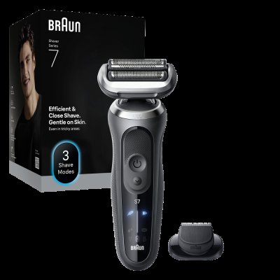 BRAUN Series 7 72-G1200s, Elektrický holicí strojek - Šedá