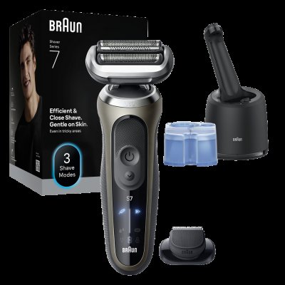 BRAUN Series 7 72-C7200cc, Holicí strojek - zlatý