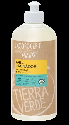 TIERRA VERDE Gel na nádobí BIO sladká máta 500 ml