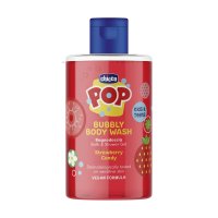 CHICCO Gel sprchový Pop Strawberry candy 300 ml CHICCO Gel sprchový Pop Strawberry candy 300 ml