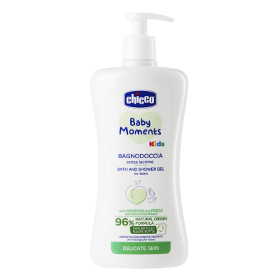 CHICCO Gel sprchový Baby moments Kids, 0m+ 500 ml