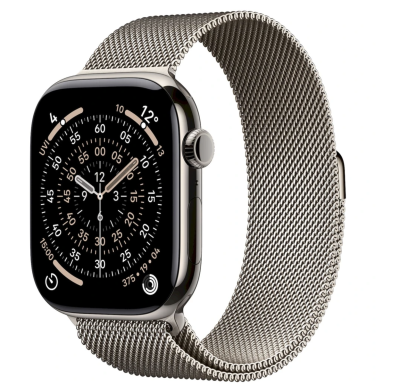 APPLE Watch 11 GPS + Cellular 46mm Natural Titanium Case with Natural Milanese Loop - S/M APPLE Watch 11 GPS + Cellular 46mm Natural Titanium Case with Natural Milanese Loop - S/M